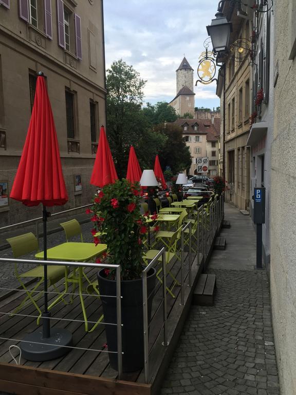 Hotel-Restaurant Le Lion D'Or Порентруи Екстериор снимка